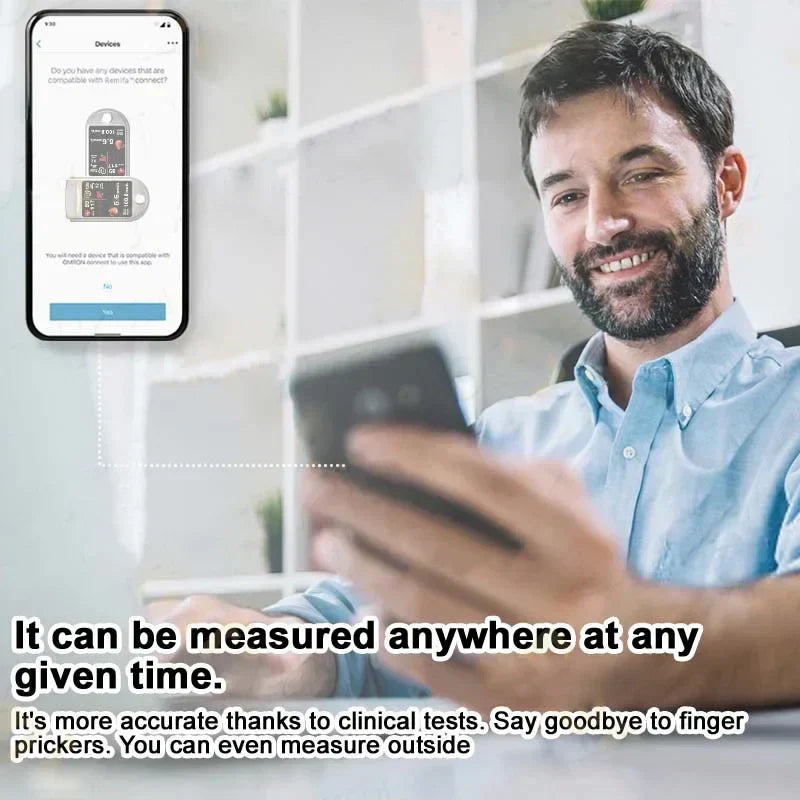 🔥Final 3 Hours: 70% OFF🏆Develops Newly Launched Non-Invasive Smart Blood Sugar Tracking Device✅TGA Approved