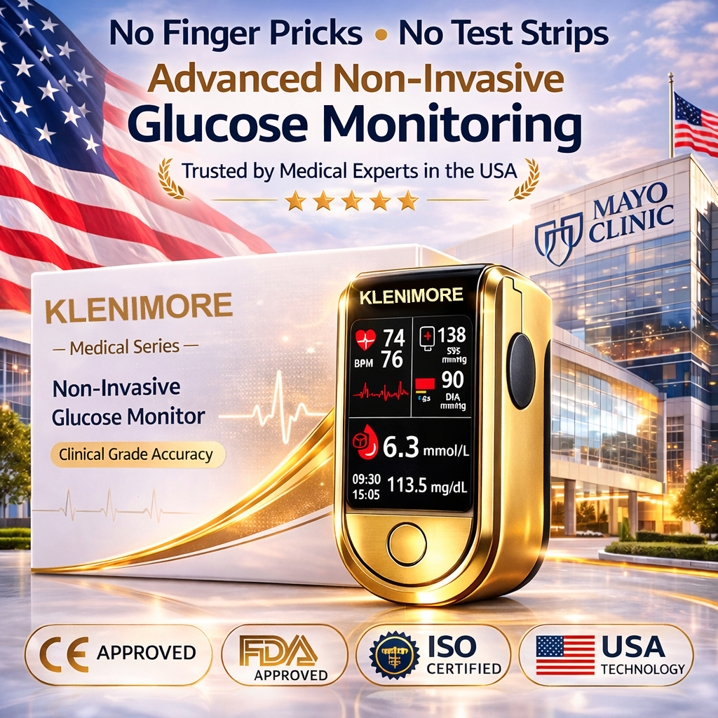 🔥Final 3 Hours: 70% OFF🏆Develops Newly Launched Non-Invasive Smart Blood Sugar Tracking Device✅TGA Approved