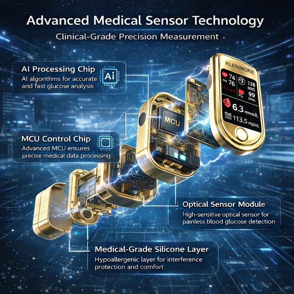🔥Final 3 Hours: 70% OFF🏆Develops Newly Launched Non-Invasive Smart Blood Sugar Tracking Device✅TGA Approved