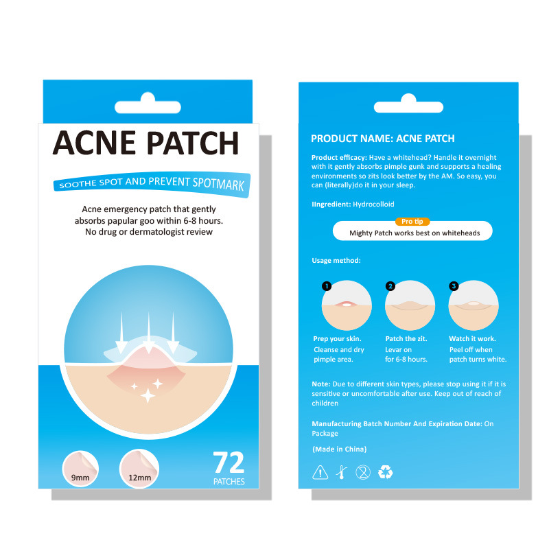 ✅ 2-in-1 Hydrocolloid Pimple Patches | Clear Spot Covers for Face, Chin & Body