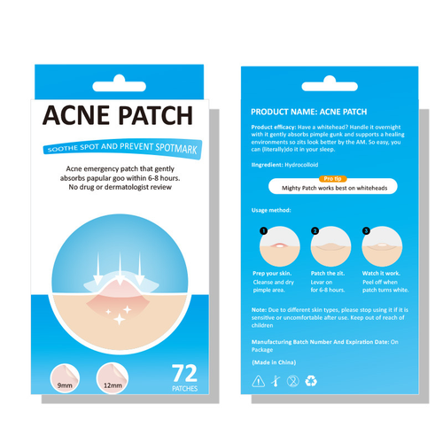 ✅ 2-in-1 Hydrocolloid Pimple Patches | Clear Spot Covers for Face, Chin & Body