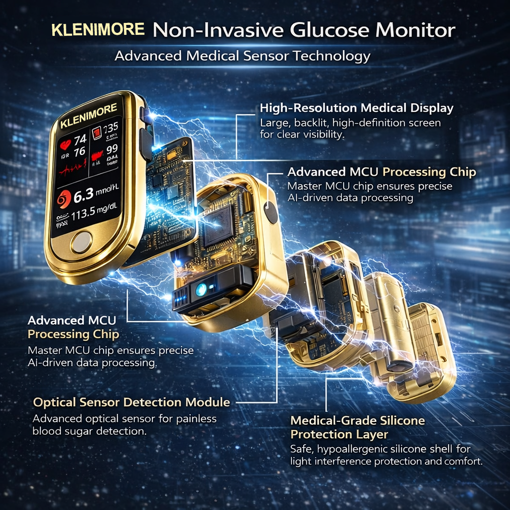 🔥Final 3 Hours: 70% OFF🏆Develops Newly Launched Non-Invasive Smart Blood Sugar Tracking Device✅TGA Approved