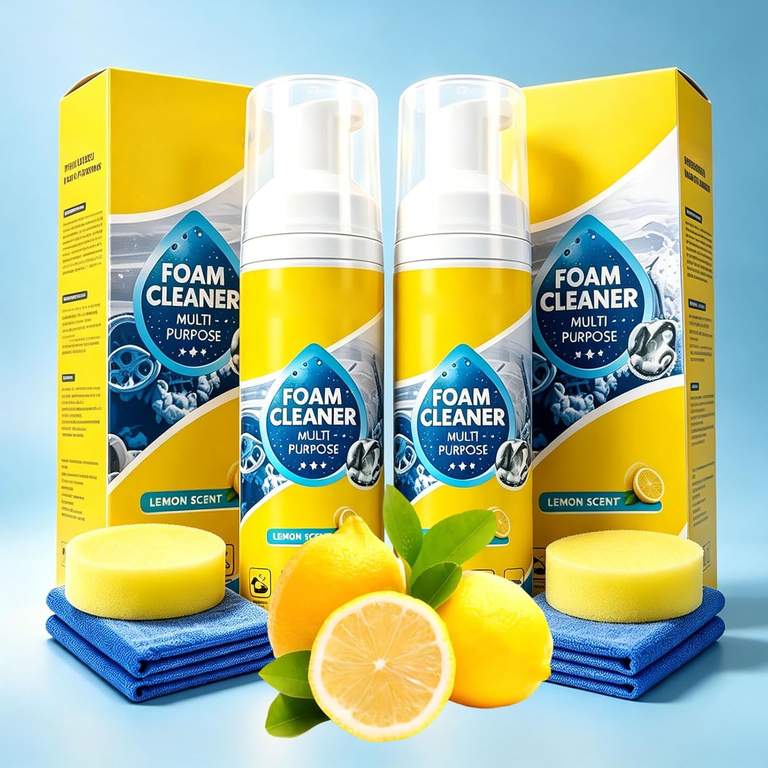 2PCS+2*Sponge+Towel