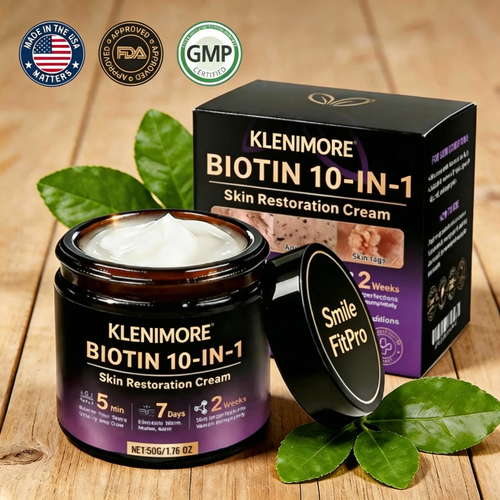 Made and Shipped from USA ✨KLENIMORE™ Biotin 10-in-1 Skin Restoration Cream 🍀