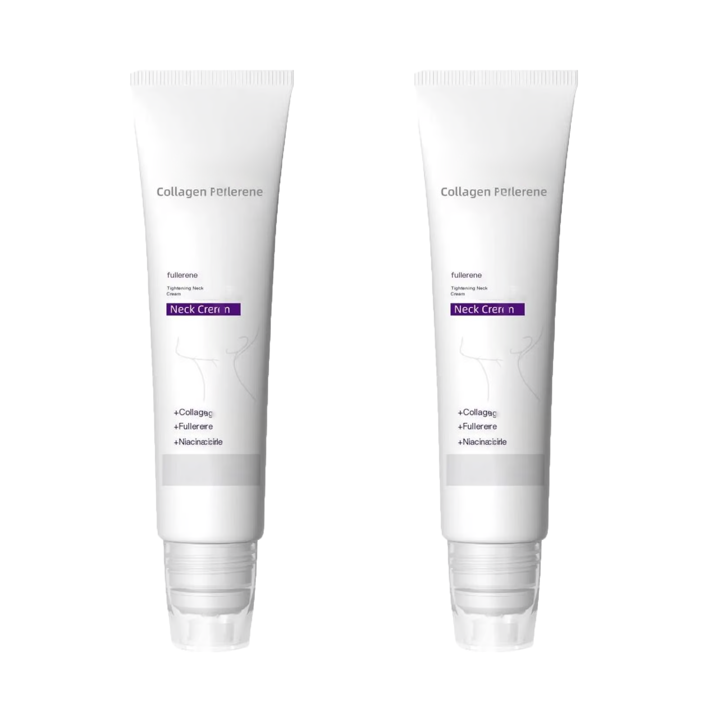 Roller Massage Neck Cream 🧴 Collagen & Hyaluronic Acid | Firms Neck, Reduces Wrinkles & Double Chin