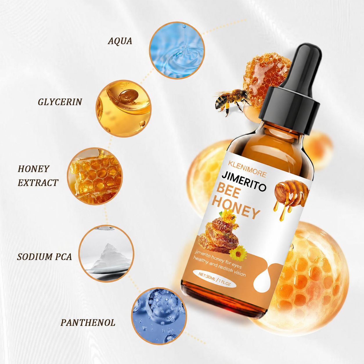 KLENIMORE™HoneyVue Refresh Eye Drops(The second item is 60% off!)
