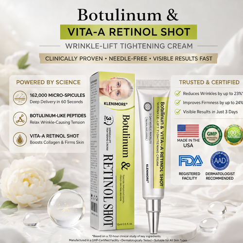 Final 3 Hours: 70%OFF🔥Peptide / Botulinum-like peptide / Line-smoothing peptide & Vita-A Retinol Shot Wrinkle-Lift Tightening cream✨