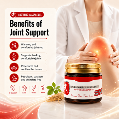 Suffering From Joint Pain, Stiff Shoulders, Knee Discomfort & Muscle Aches? Get Instant, Natural Relief & Healing with Our Soothing Massage Gel