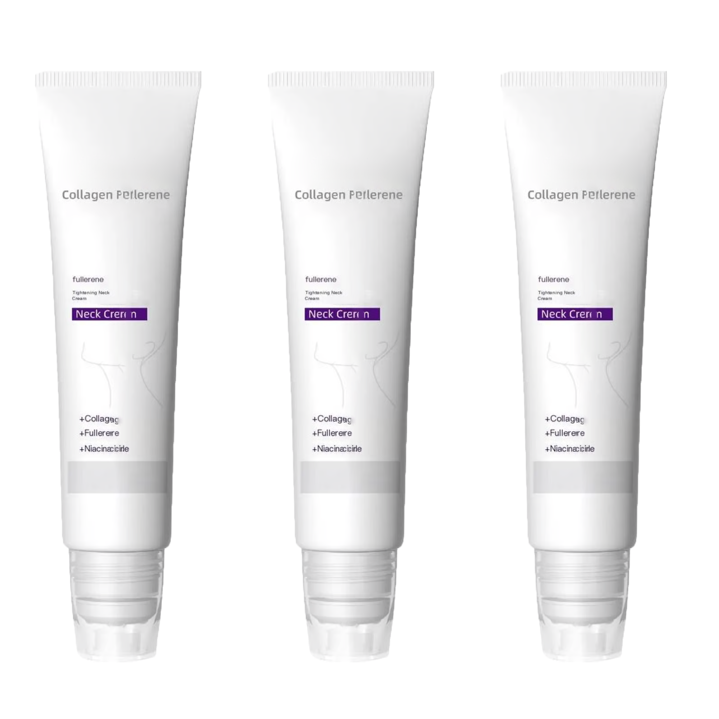 Roller Massage Neck Cream 🧴 Collagen & Hyaluronic Acid | Firms Neck, Reduces Wrinkles & Double Chin