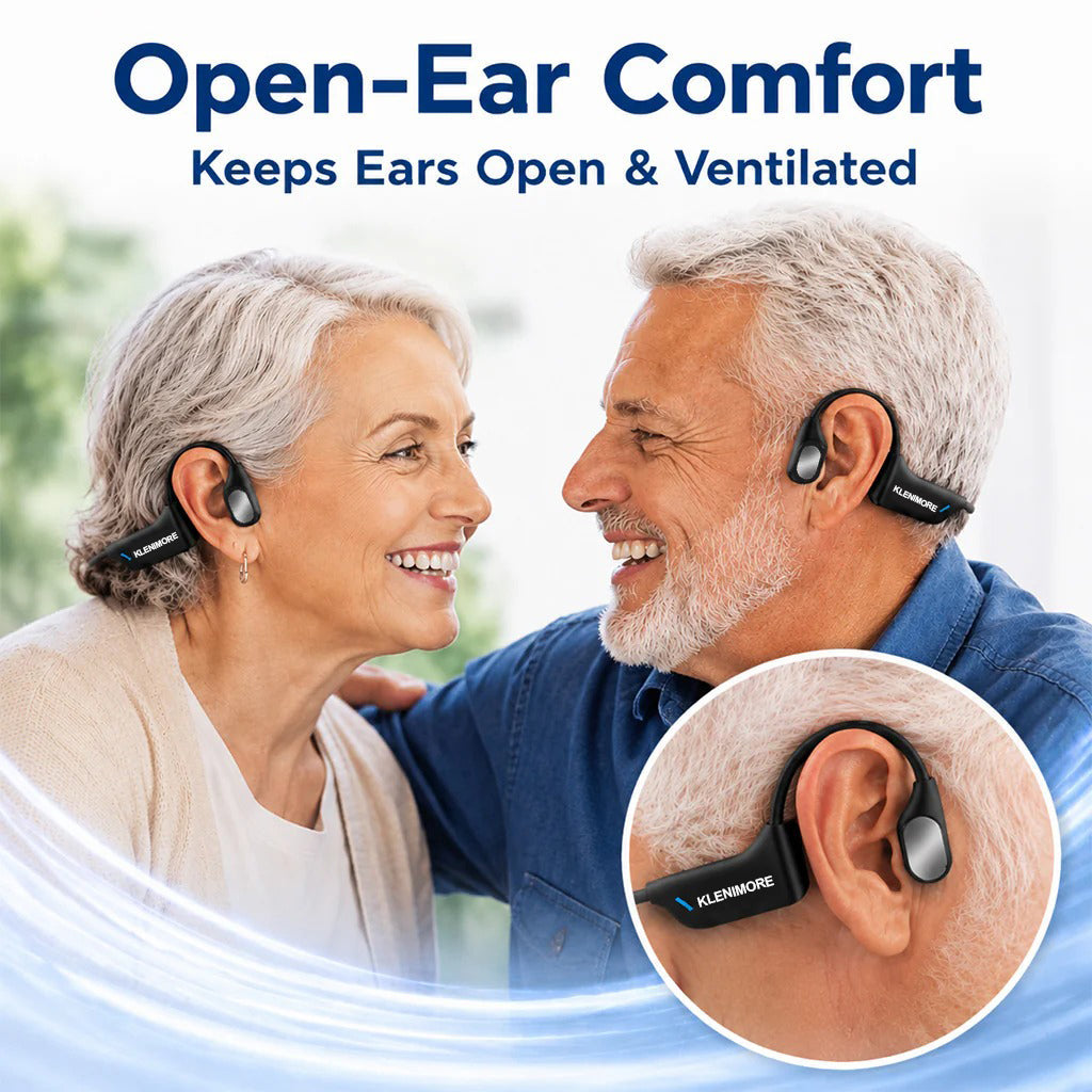 🔥 Final 2 Hours : Only Limited Stock Left🏆KLENIMORE™ Bone Conduction Smart Hearing Headphones （Mayo Clinic Recommended）