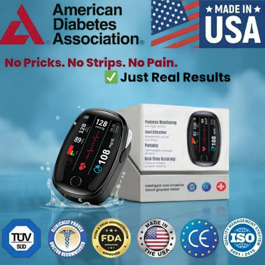 🔥🔥Final 3 Hours: 70% OFF🏆Non-Invasive Blood Glucose Meter[99.9% Accuracy]